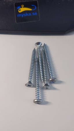 Metallskruvar 6-pack bild 1