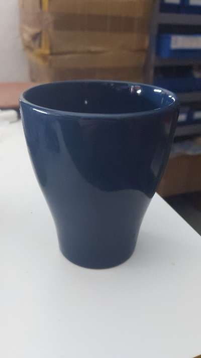 Blå kaffemugg i keramik - Köksutrustning till salu i Sävsjö