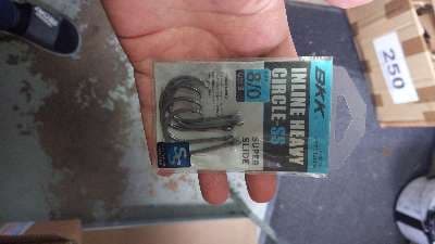Fiskekrokar BKK Inline Heavy Circle - 100 kr