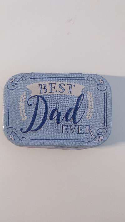 Plåtask 'Best Dad Ever' - Övrigt till salu i Sävsjö