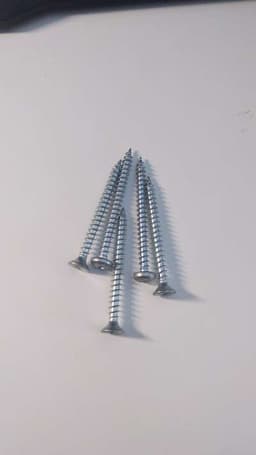Metallskruvar, 5-pack bild 1