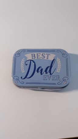 Plåtask 'Best Dad Ever' bild 2