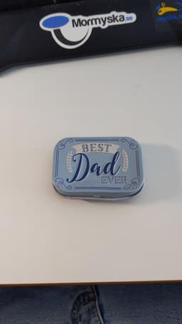 Plåtask Best Dad Ever bild 2