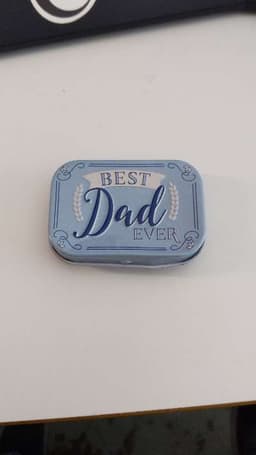 Plåtask 'Best Dad Ever' bild 1