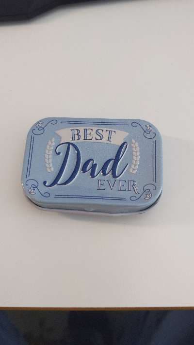 Metallask 'Best Dad Ever' - Hem & Bostad till salu i Sävsjö