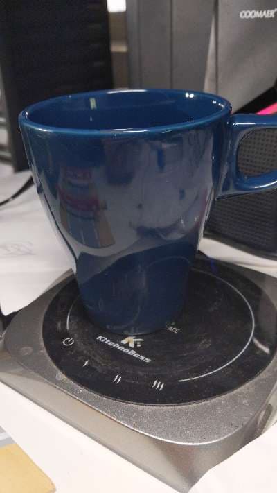 Blå mugg KitchenBoss - 50 kr till salu i Sävsjö